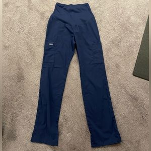 Cherokee maternity navy scrub pants size XS tall
